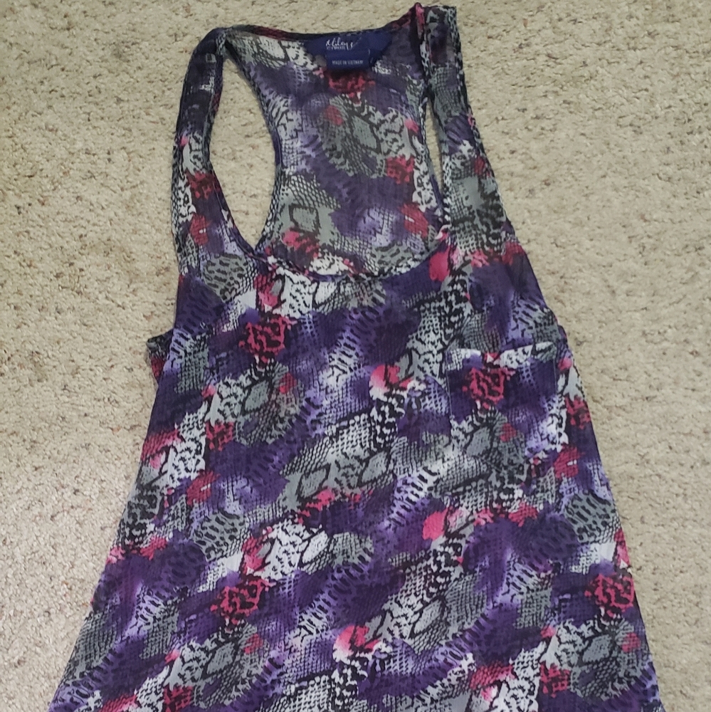 Miley Cyrus snakeskin tank,L.